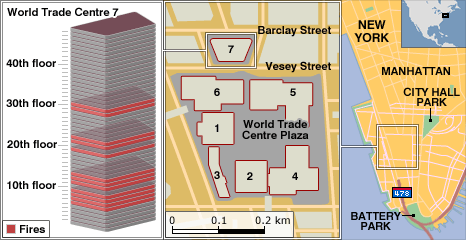 World+trade+center+7+damage